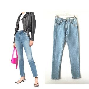 Off-White Virgil Abloh Main Label Demim Slim Jeans